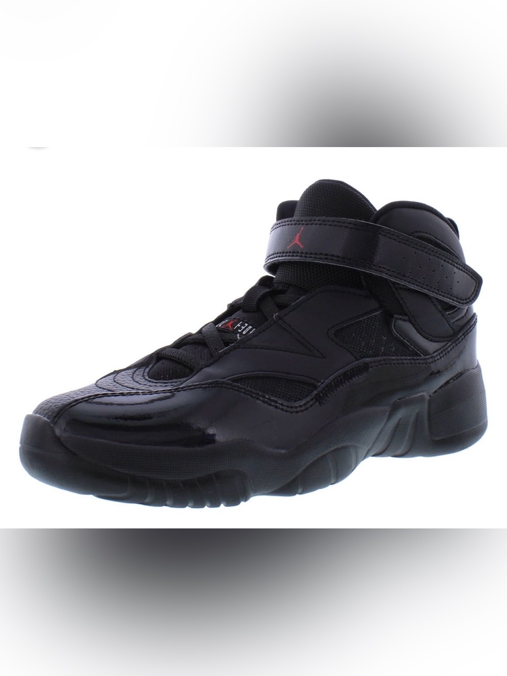 Jordan jump man Black High-Top Athletic Shoes SIZE 13C Preowned